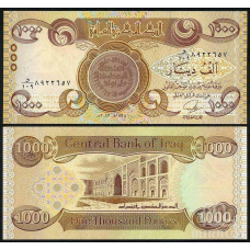 Iraq Ірак - 1000 Dinars 2013 UNC