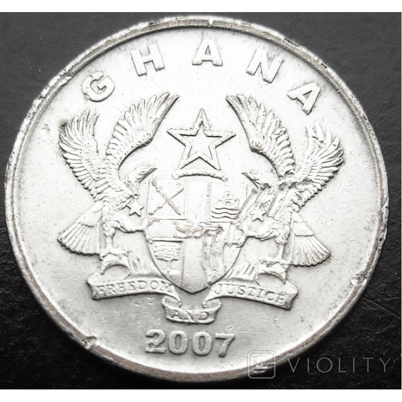 Ghana Гана 10 Pesewa 2007