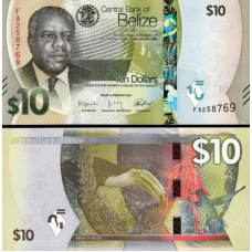 Беліз / Белиз / Belize 10 dollars 2025 Pick 75 UNC