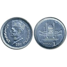 1 рупія 2011, Пакистан (ЕГ)