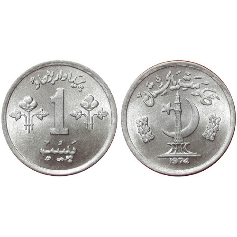 1 рупія 2011, Пакистан (ЕГ)