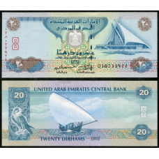 UAE ОАЕ - 20 Dirhams 2013 UNC