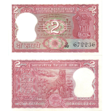 Індія / India 2 Rupees Pick 53Ac “A“ UNC