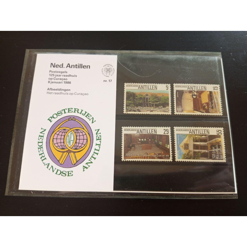 Нідерландські Антили 1986 р. MNH холдер буклет No17