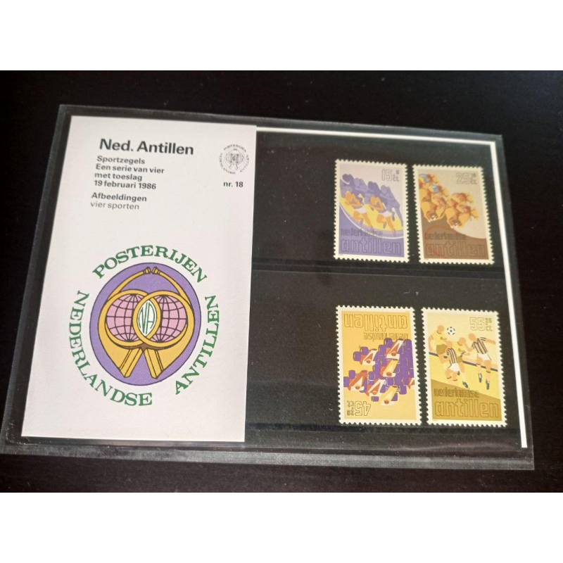 Нідерландські Антили 1986г. MNH холдер буклет No10