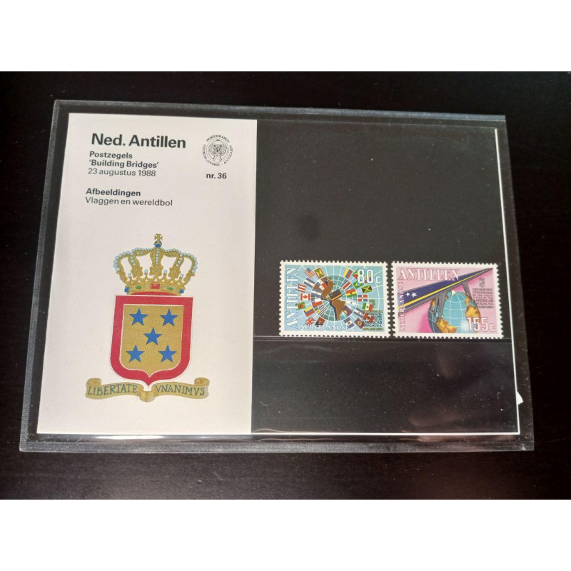 Нідерландські Антили 1988г. MNH холдер буклет No36 Нідерландські Антили 1988г. MNH холдер буклет No36