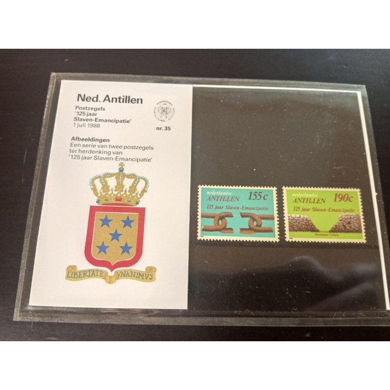 Нідерландські Антили 1988г. MNH холдер буклет No36 Нідерландські Антили 1988г. MNH холдер буклет No36