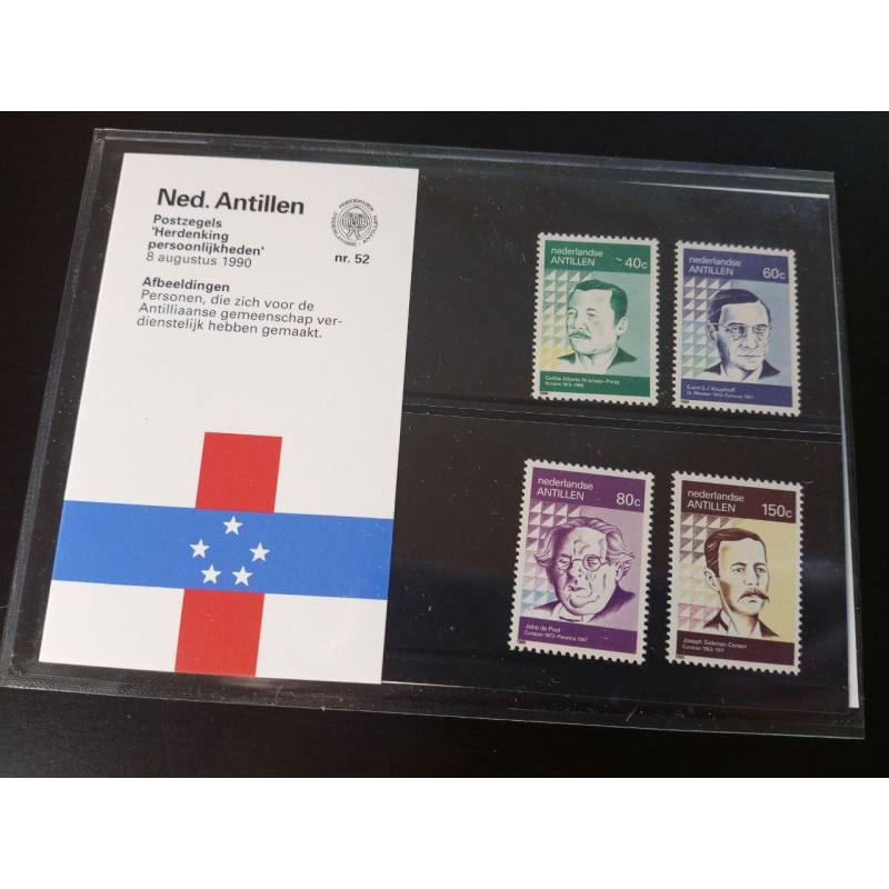 Нідерландські Антили 1990г. MNH холдер буклет No52 Нідерландські Антили 1990г. MNH холдер буклет No52