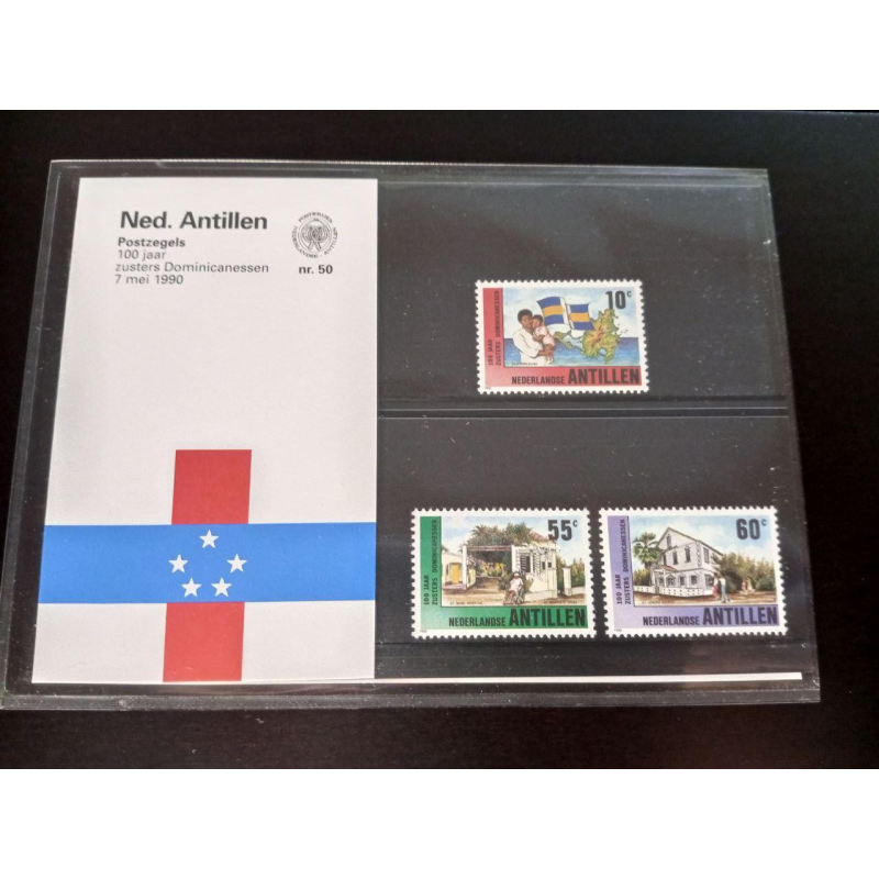 Нідерландські Антили 1990г. MNH холдер буклет No50 Нідерландські Антили 1990г. MNH холдер буклет No50