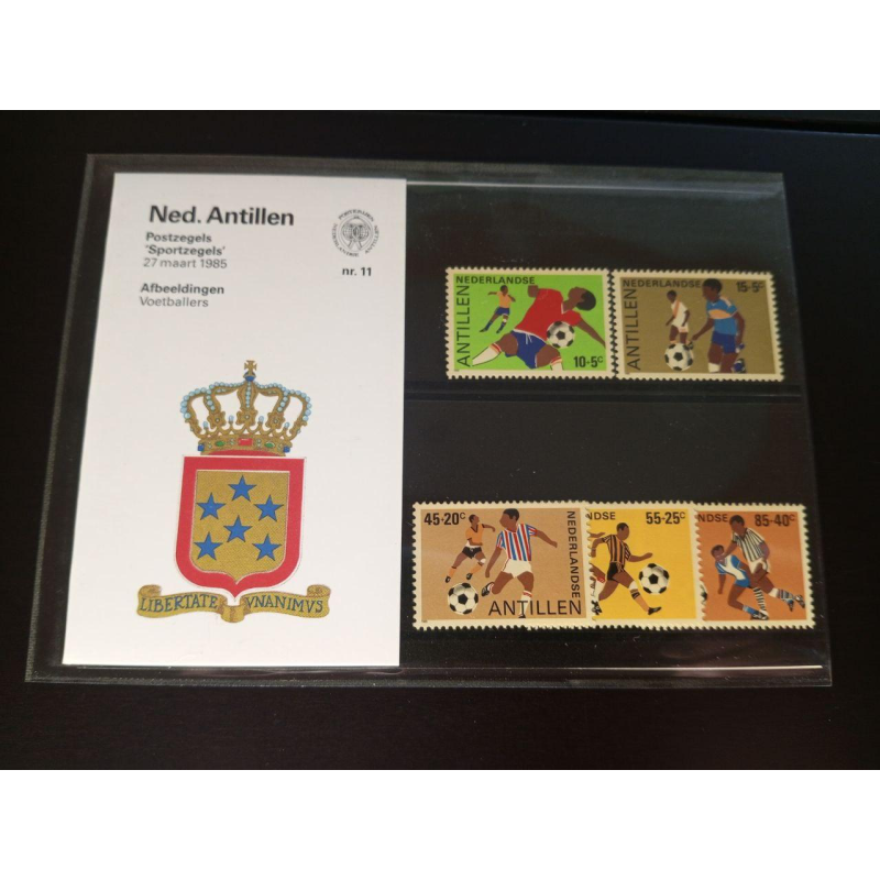 Нідерландські Антили 1985 р. MNH холдер буклет No11 Нідерландські Антили 1985 р. MNH холдер буклет No11