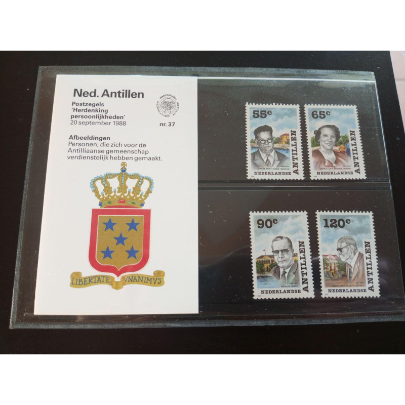 Нідерландські Антили 1988г. MNH холдер буклет No37 Нідерландські Антили 1988г. MNH холдер буклет No37