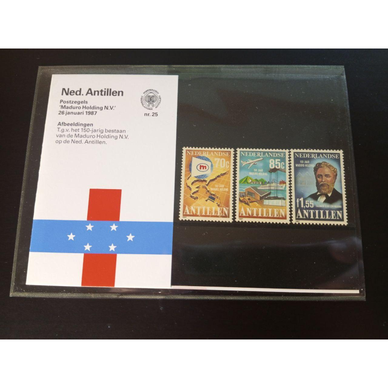 Нідерландські Антили 1987г. MNH холдер буклет No25 Нідерландські Антили 1987г. MNH холдер буклет No25