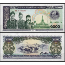 Лаос / Laos 1000 Kip 2003 Pick 32Ab UNC
