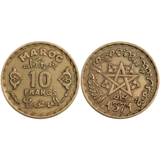 10зорів 1952 Марокко — 1371 (ЕА)