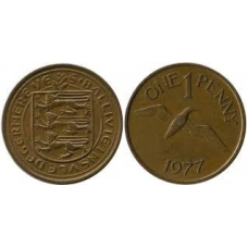 Гернсі 1 пенні 1977,79