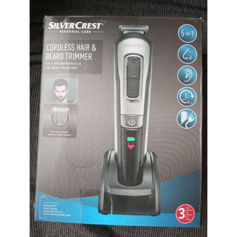 Машинка для стриження волосся SilverCrest 5в1 500 мА·год (НЕ КОМПЛЕКТ) уцінка