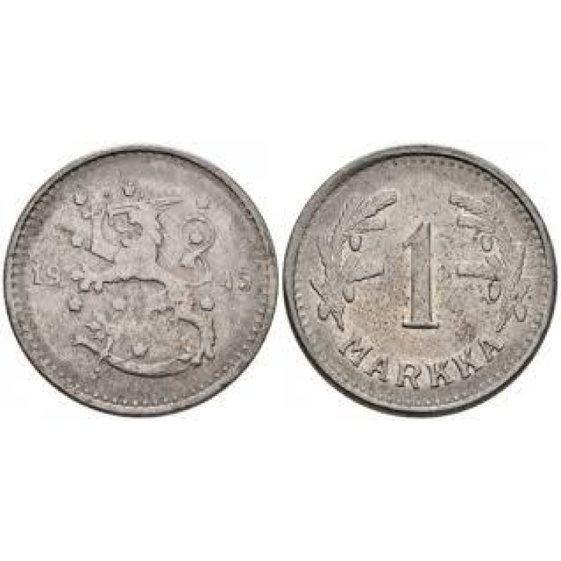 1 марка 1945 Фінляндія
