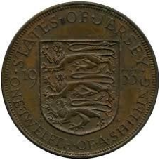 Джерсі 1/12 шилінга 1933