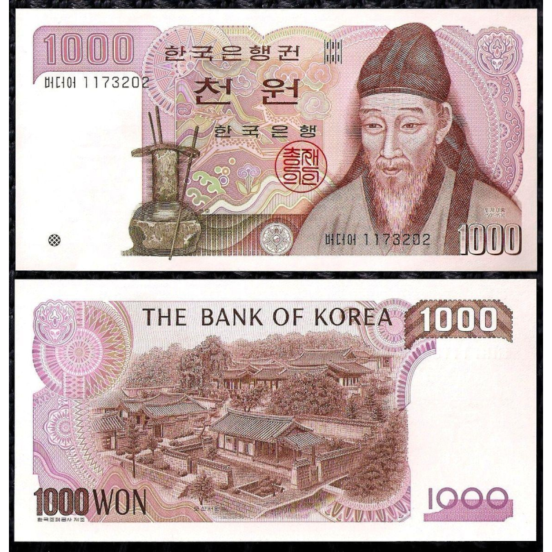 Корея Південна / South Korea 1000 won 1983 Pick 47 UNC