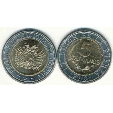 5 болівіано 2001-17 Болівія