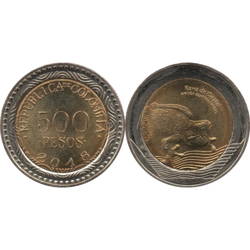 Колумбія 500 песо, 2012-2025 (БД) Колумбія 500 песо, 2012-2025 (БД)
