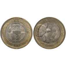 Колумбія 1000 песо, 2012-2025 (БД)