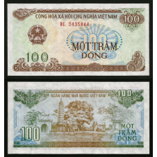 В“єтнам / Vietnam 100 Dong 1991 Pick 105a UNC