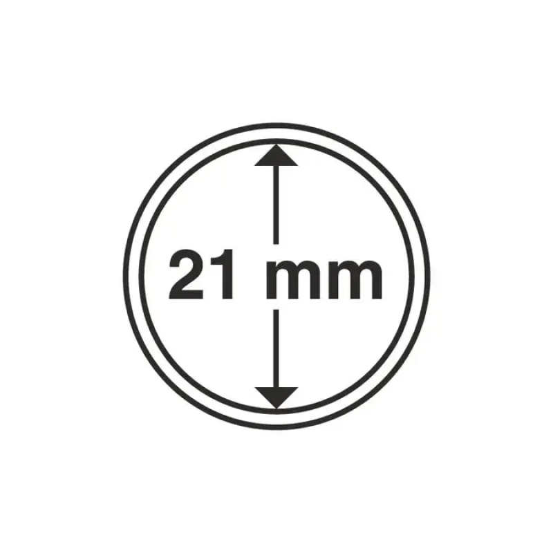 Капсула для монет 21мм