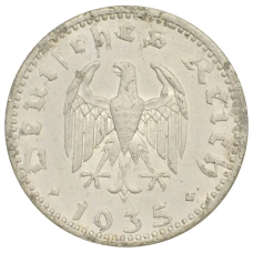 50 Рейспфеннігів 1935 року, А, Третій Рейх, VF