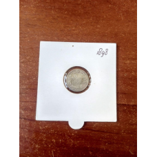 Нідерланди 10 центів 1898 рік (срібло)