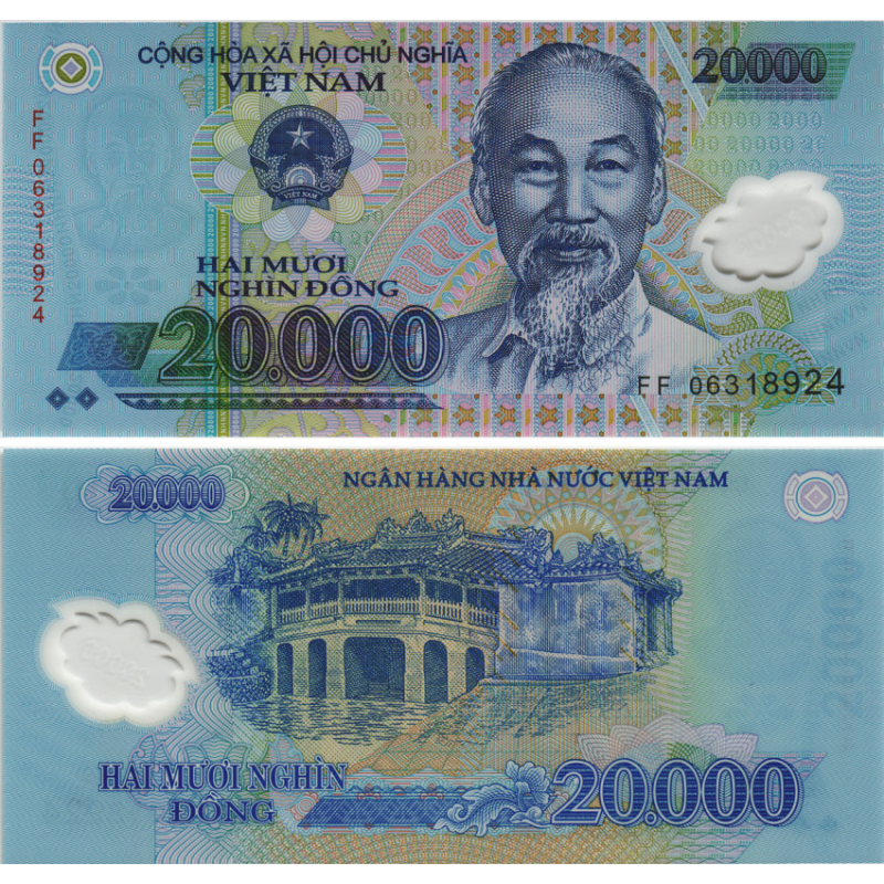 В“єтнам / Vietnam 20000 Dong 2012 Pick 120 UNC В“єтнам / Vietnam 20000 Dong 2012 Pick 120 UNC