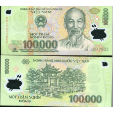 В“єтнам / Vietnam 100000 Dong 2012 Pick 122 UNC