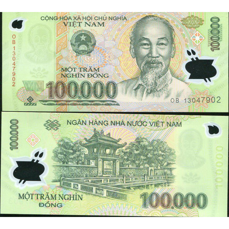 В“єтнам / Vietnam 100000 Dong 2012 Pick 122 UNC В“єтнам / Vietnam 100000 Dong 2012 Pick 122 UNC