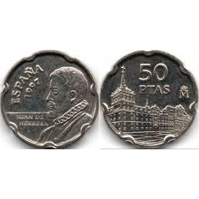 50 песет 1997 — Ескоріал, Іспанія