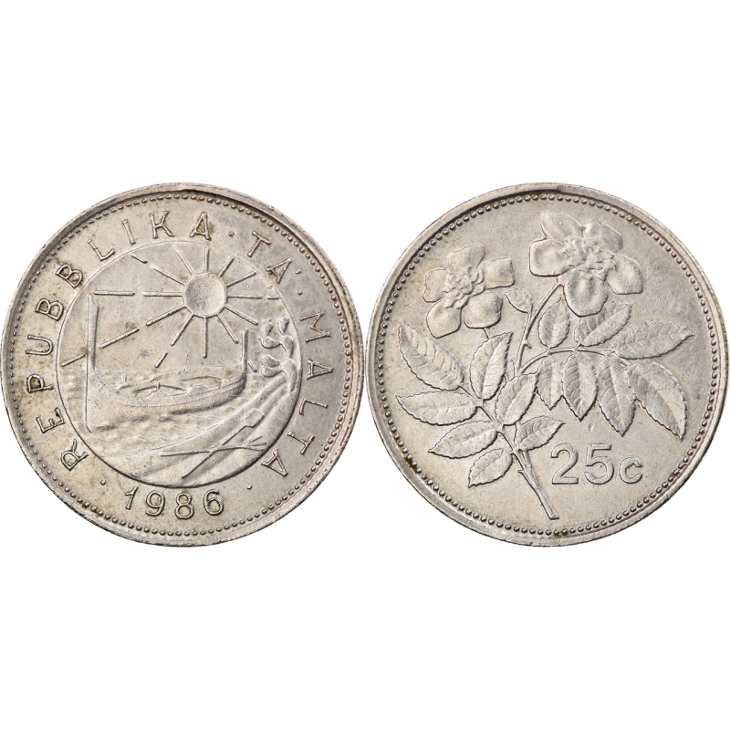 25 млн 1986, Мальта (АО)