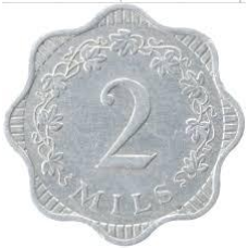 2 миля 1972, Мальтійська республіка (1972-2007).(АО)