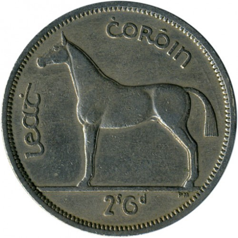 1/2 крони, Ірландія 1962,62,64 1/2 крони, Ірландія 1962,62,64