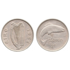 2 coleta (флорин) 1951-1968, Ірландія