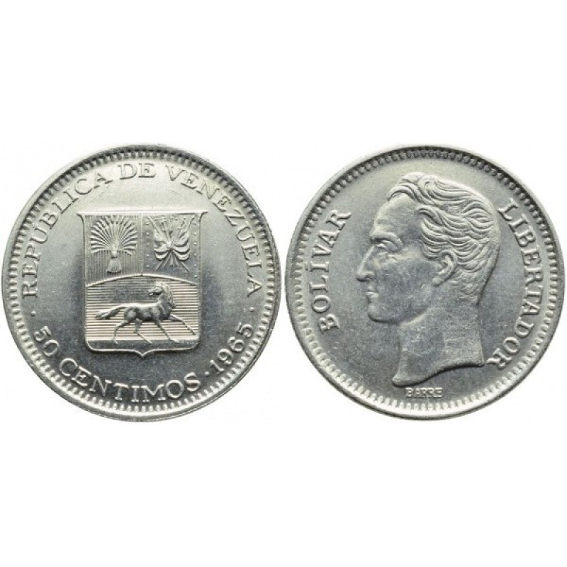 Венесуела 50 сертично, 1965 (АР) Венесуела 50 сертично, 1965 (АР)