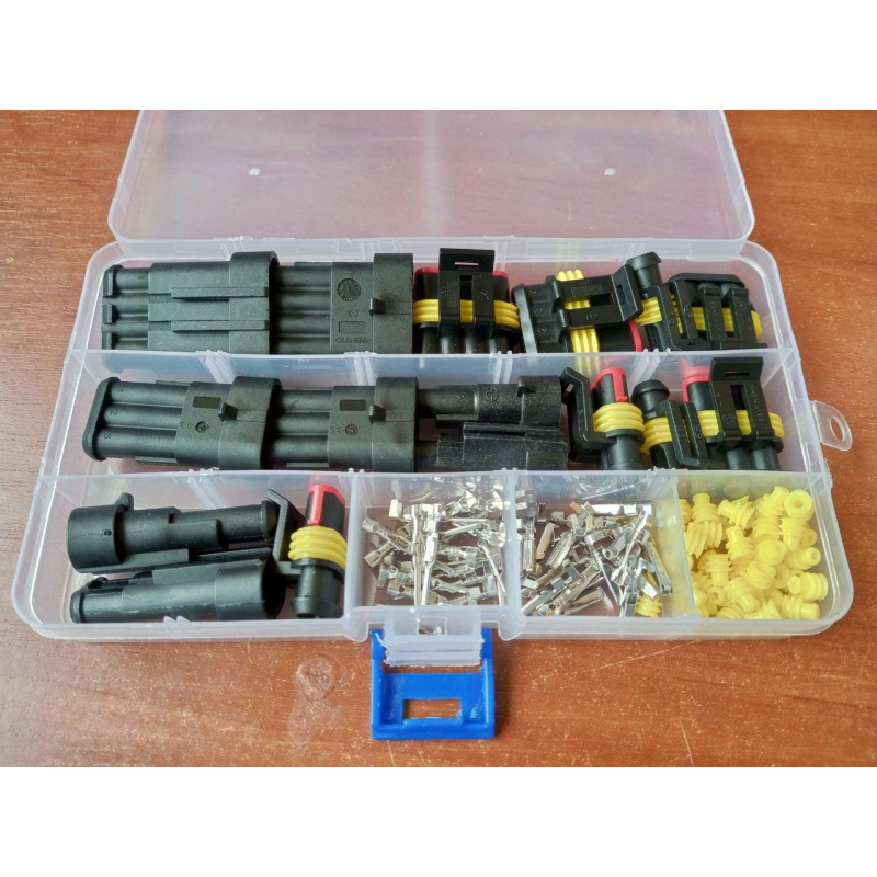 Набір автомобільних електричних роз“ємів Набір автомобільних електричних роз“ємів