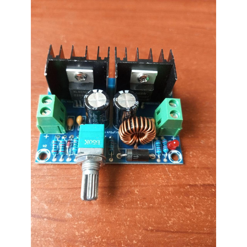 DC-DC знижувальний перетворювач XL4016 5 A IN 4.0-38V OUT 1.25-36V DC-DC знижувальний перетворювач XL4016 5 A IN 4.0-38V OUT 1.25-36V