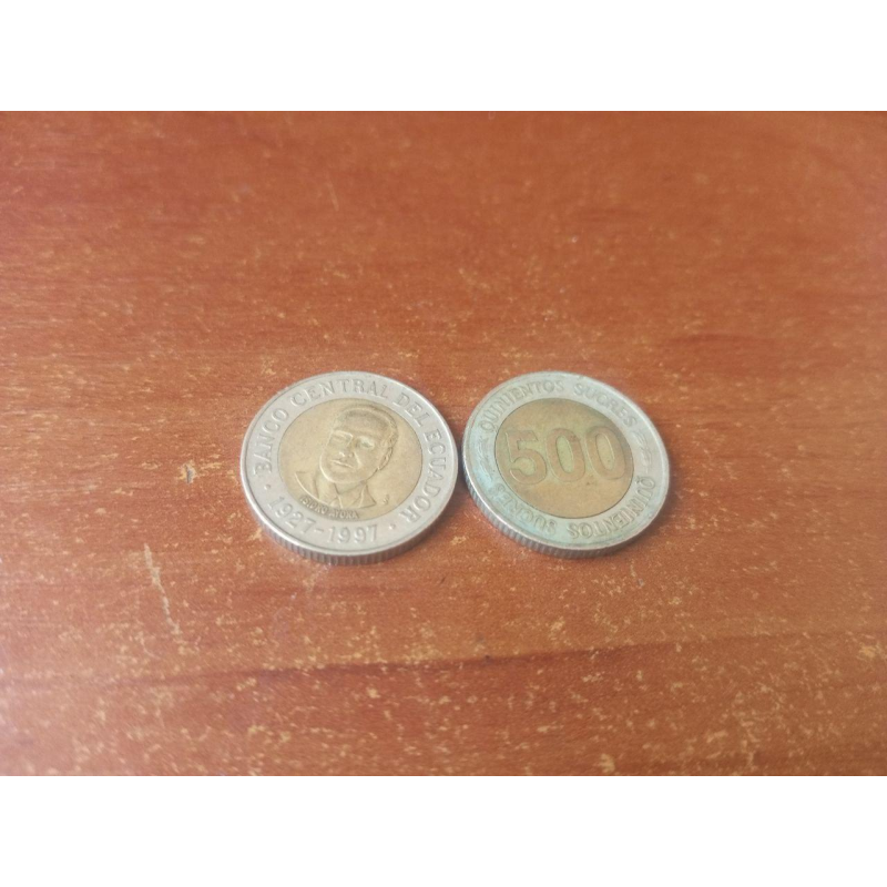 Еквадор 500 сукре 1997 (АР)