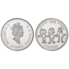 25 центів 1999 - Вересень 1999, Світ очима дітей, Канада