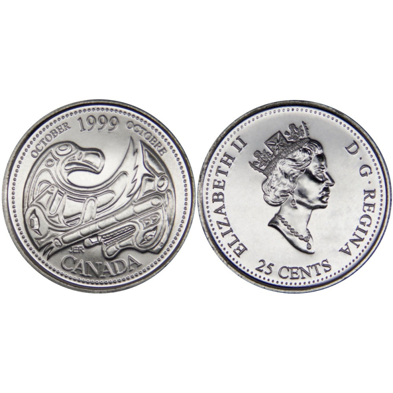 25 085 1999 — Жовтень 1999, данина першим націям, Канада
