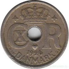 Монета 10 ере 1926, Данія