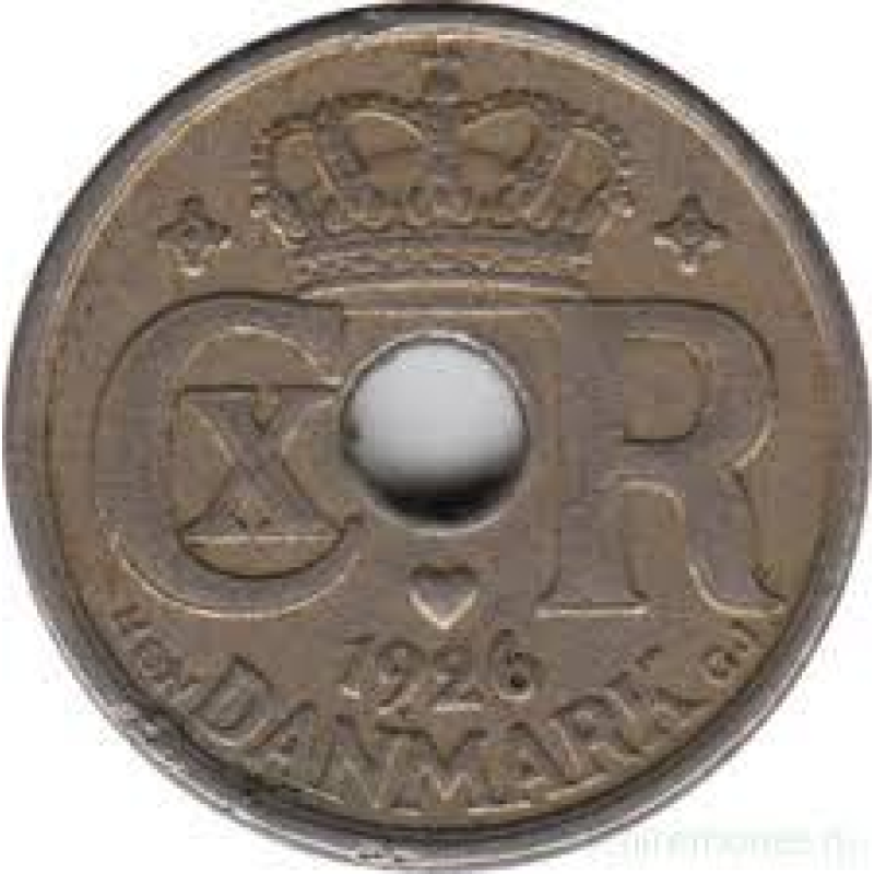 Монета 10 ере 1926, Данія