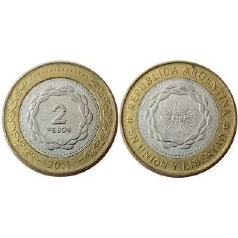 2 песо 2011 gen(АМ)