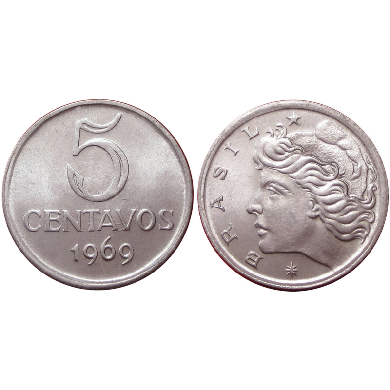 5 синтаво 1969 Бразилія (БС) 5 синтаво 1969 Бразилія (БС)