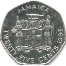 20 центів 1969-1990 — Єлизавета II, Ямайка