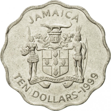 Ямайка 10 доларів, 1999 - 2005